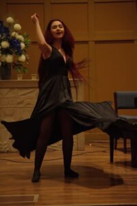 Iranian dance performance on International Women's Day