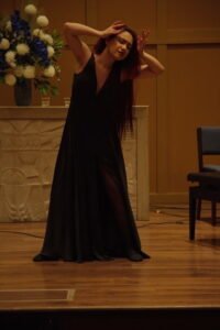 Iranian dance performance on International Women's Day