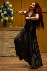 Iranian dance performance on International Women's Day